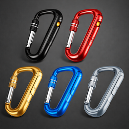 Carabiner USB Windproof Lighter – Rechargeable Electric Coil Igniter