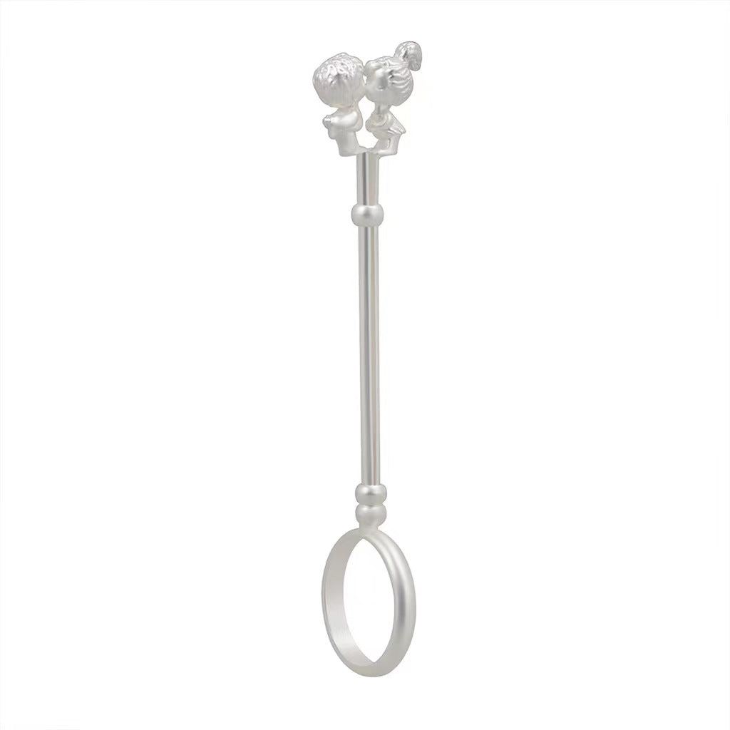 2.95inch Couple Love Blunt Joint Ring Holder