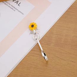 2.95inch Daisy Flower Blunt Joint Ring Holder