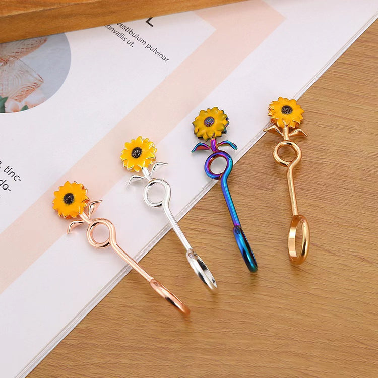 2.95inch Daisy Flower Blunt Joint Ring Holder
