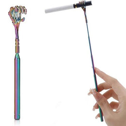 Extendable Popular Skull Hand Blunt Joint Ring Holder