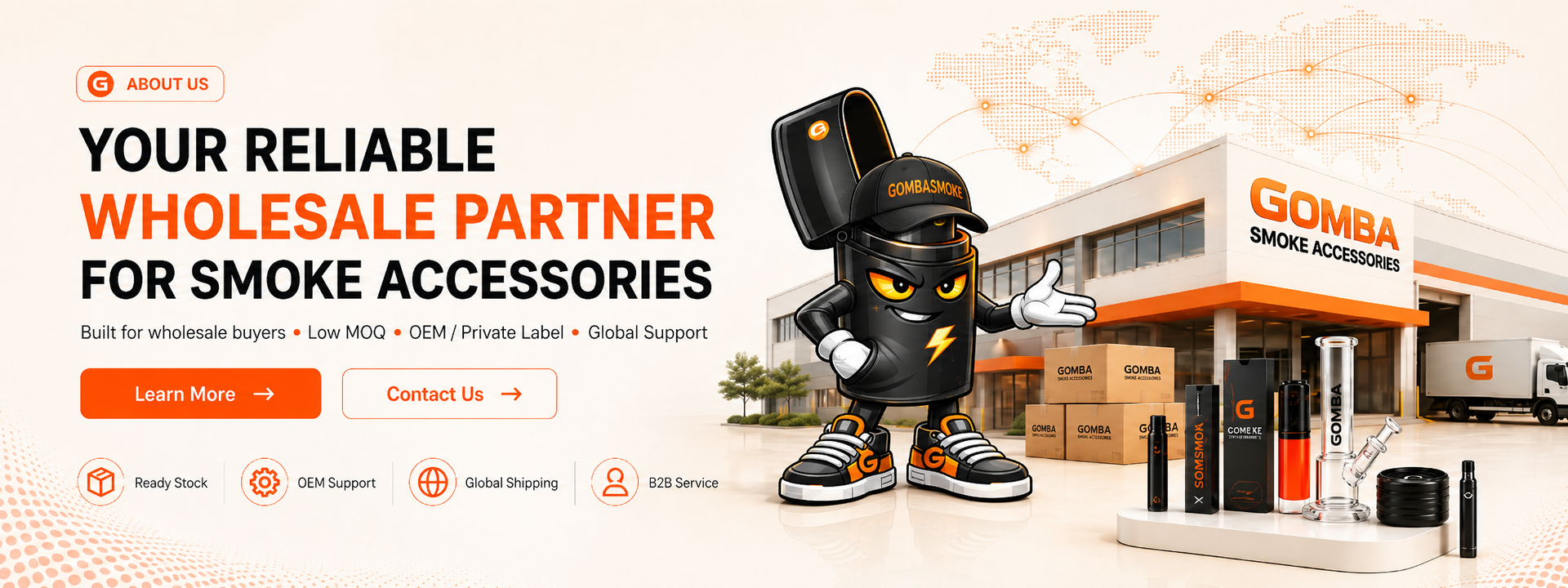 GOMBA wholesale smoke accessories supplier