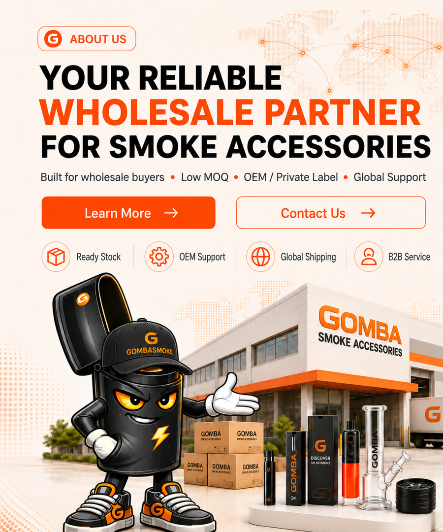 GOMBA wholesale smoke accessories supplier