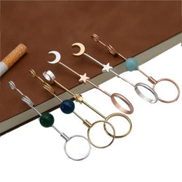 2.95inch Pearl Blunt Joint Ring Holder