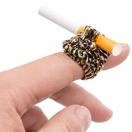 Cigarette Holder Ring – No-Hands Smoking Made Easy