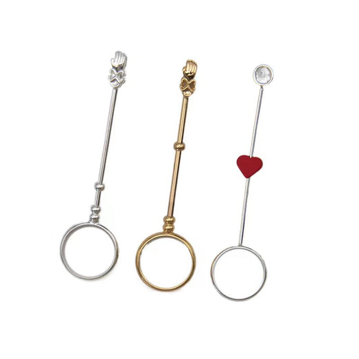 2.95inch Red Heart Love Joint Ring Holder