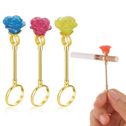 Colorful Rose Joint Ring Holder