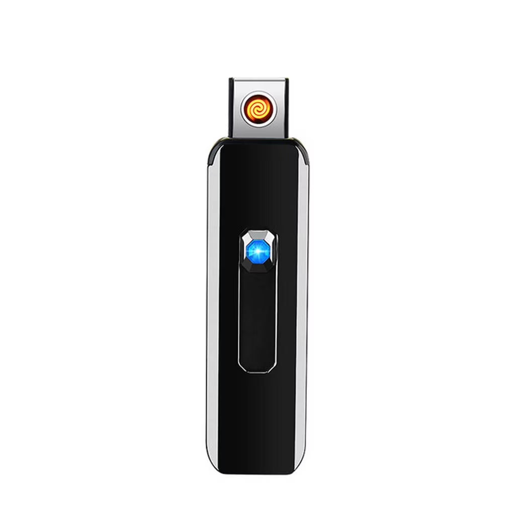 Electric USB Lighter – Rechargeable, Flameless & Windproof